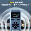 Retekess TT106 Wireless Tour Guide System, Ear-Hooked Mini Receiver, Automatic Pairing, Easy Operation, One Button for One Function, Volume Control,
