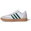 Neo Gradas Low Trainers Cushioning, Wear Resistant Low Top Skateboard Shoes Unisex White Green Sneakers IE9043