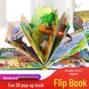 8-Volume 3D Pop-Up Science Book for Kids: Tear-Resistant Hardcover Picture Series