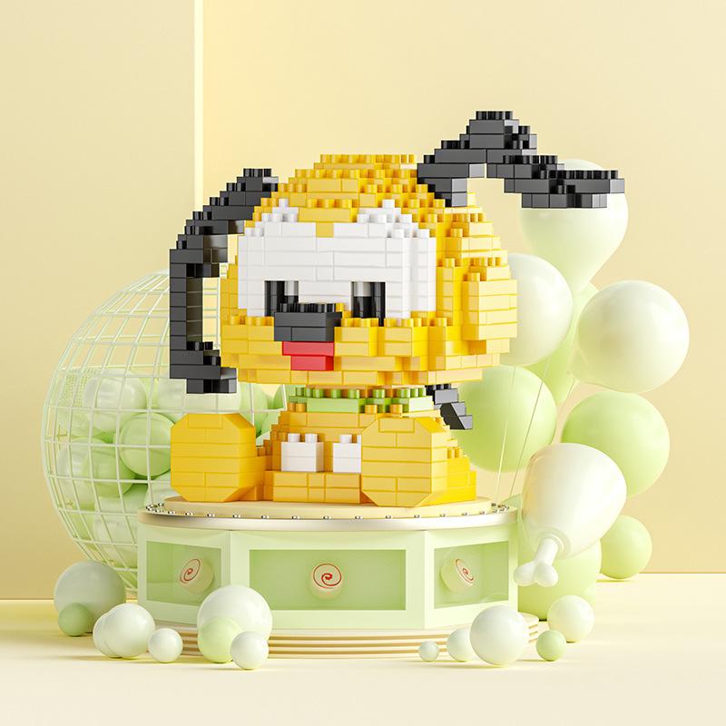 LEGO-Compatible Mini Building Blocks: Cartoon Figurines & Educational Toys