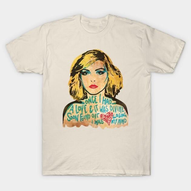 

BLONDIE HEARD OF CLASS VINTAGE T-Shirt Short Sleeve All Sizes S to 5 XL Unisex T-Shirt XXXXL
