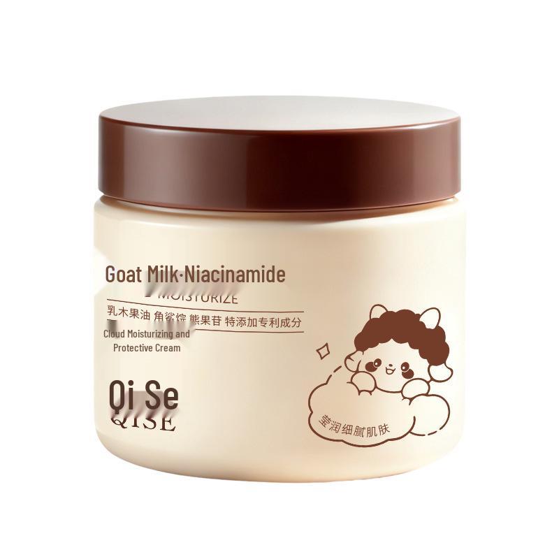 

Goat Milk & Niacinamide Moisturizing Hand/Body Lotion with Horse Oil - Hydrating & Nourishing for Rough, Cracked Skin. Ideal Small Gift.