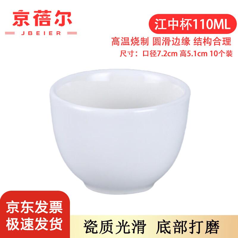 Jingbeier Pure White Ceramic Cups