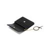 Daks Black Pattern Leather Card Wallet Dcho4e172bk