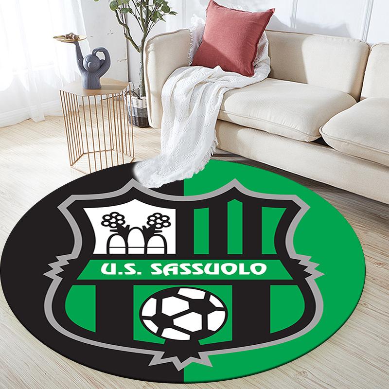 Sassuolo Round Area Rug Under Office Chairs Bedroom Living Room Home Decor