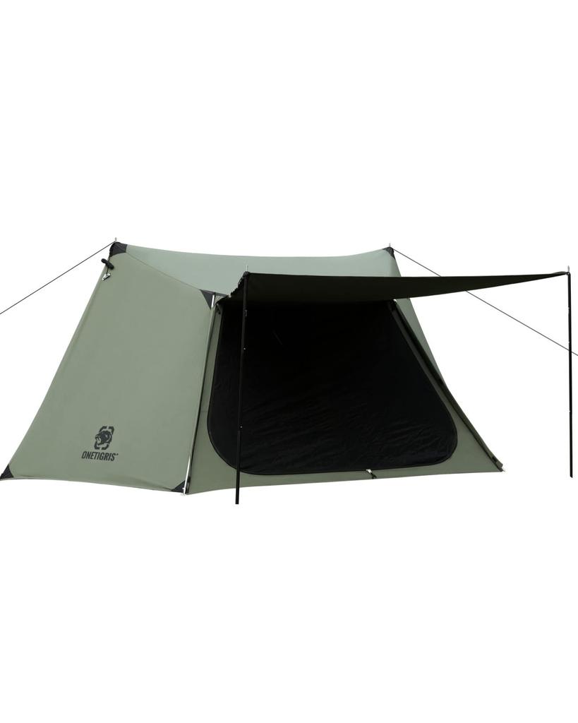 OneTigris SOLO HOMESTEAD TC Pup Military Polycotton Easy to Set Solo Tent Pole Ground Sheet For For Families Tent, Tent, Tent, Curtain, Material,