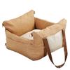 YUCHONG Dog Car Seat Pet Drive Suitable for Back Seat Passenger Suitable for Medium Dogs and Prevents Cats from Jumping Out of the Natural Cotton