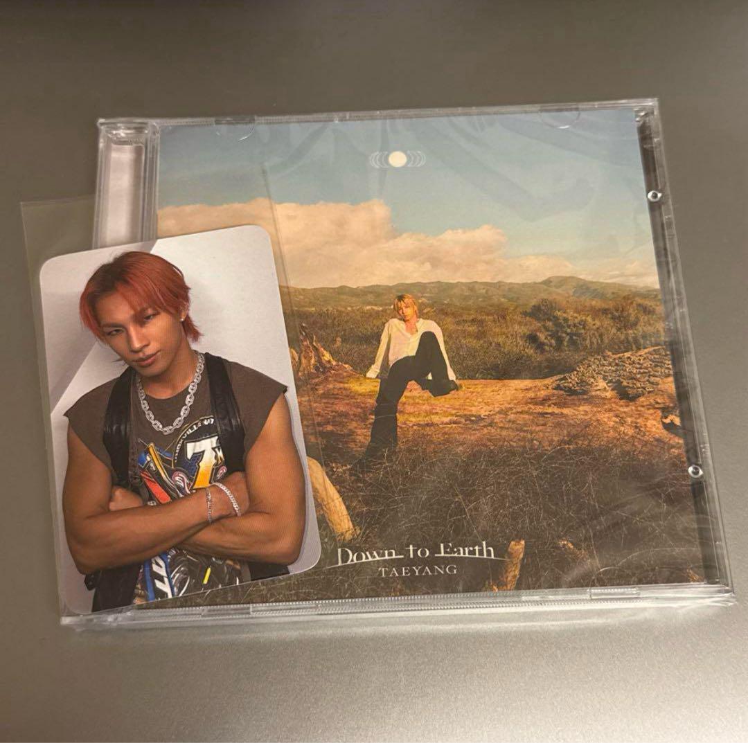 

[USED] TAEYANG Down to Earth CD (Korean import version)