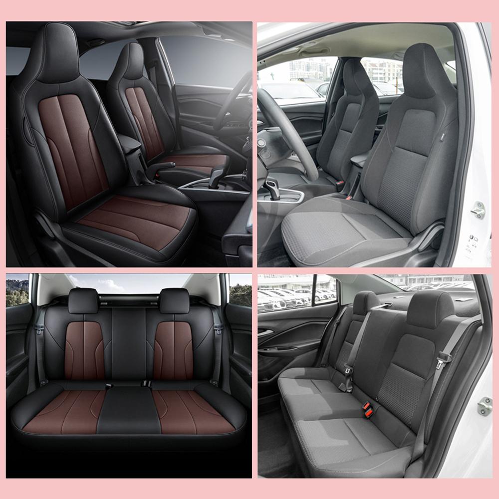 Breathable Bespoke Car Seat Covers For Chevrolet Cavalier 2020-2025Leather Seat Cushion Accessory -Full Sets Design Styling