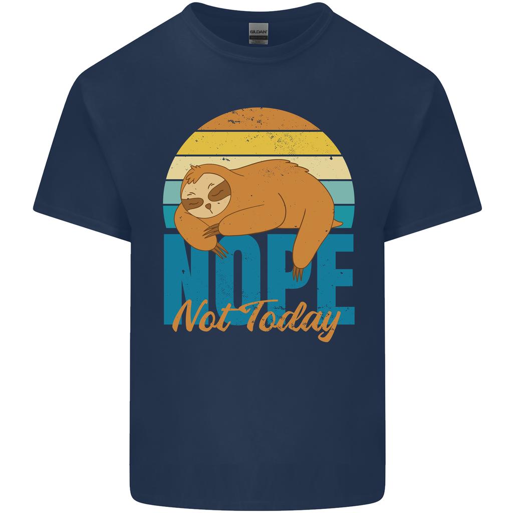 Sloth Nope Not Today Funny Lazy Unisexs Light Cotton TShirt