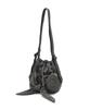Athe Vanessabruno [Ruban] Dark Gray Ribbon Backpack And Shoulder Bag Mini Aaba5F941G3