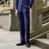 Men's Business Casual Wool Suit Trousers
