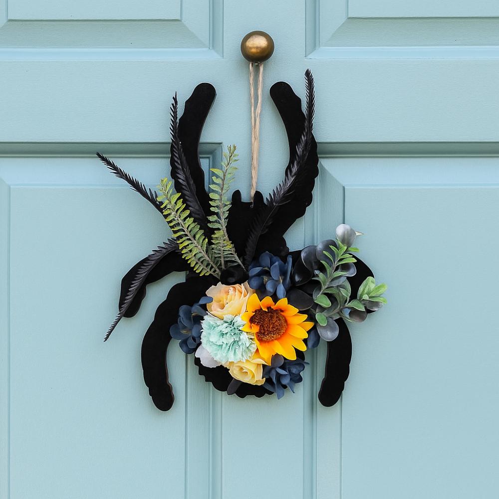 Creative Halloween Door Decorations Wooden Halloween Door Wreath Festival Decor
