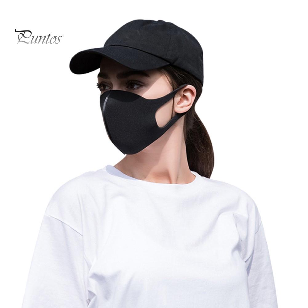 Dustproof 3Pcs Washable Breathable Unisex Protection Face Cover Mouth Masks