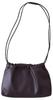 EFOLE Faux Leather Drawstring Shoulder Bag for Women, Brown