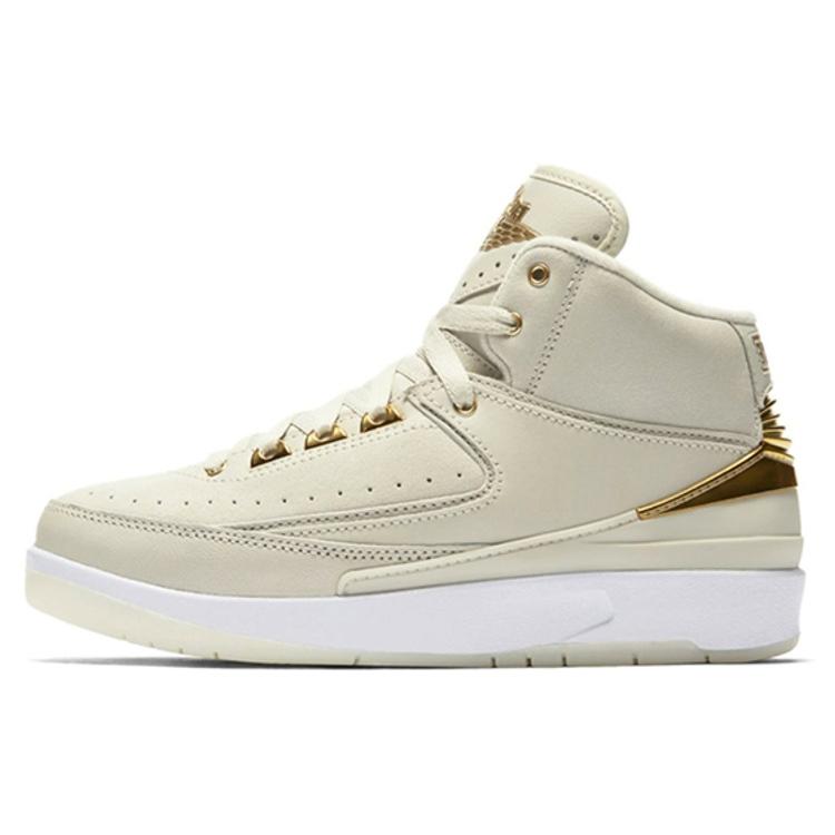 Jordan 2 Retro Quai 54 GS 866034-001 37.5 костяной/белый