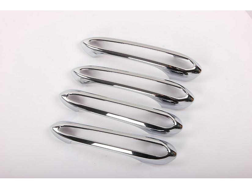 2017 5er ABS Galvanisierte Dekorative Zierleiste für äußere Türgriffe