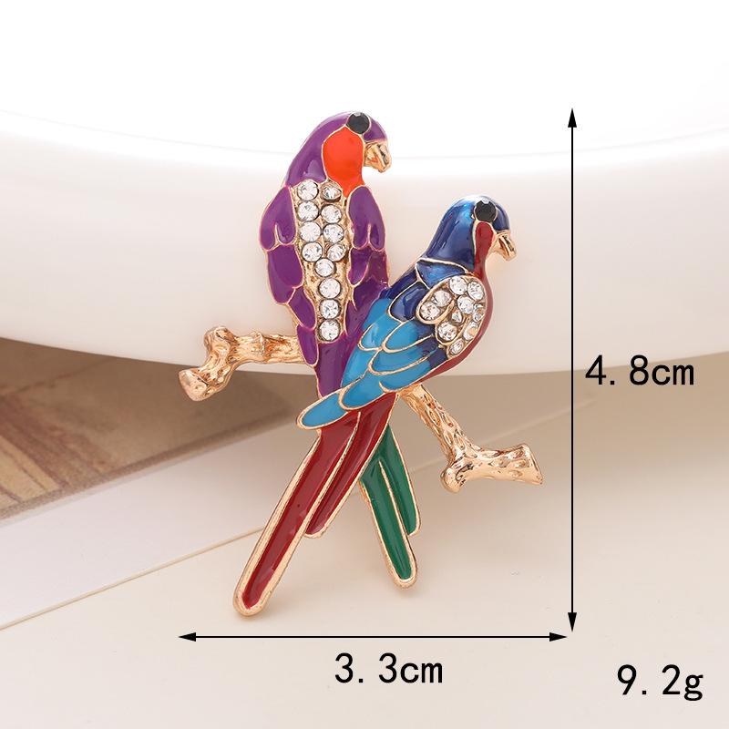 Colorful Peacock and Flamingo Jewelry: Crystal Flowers & Small Bird Shoe Charms