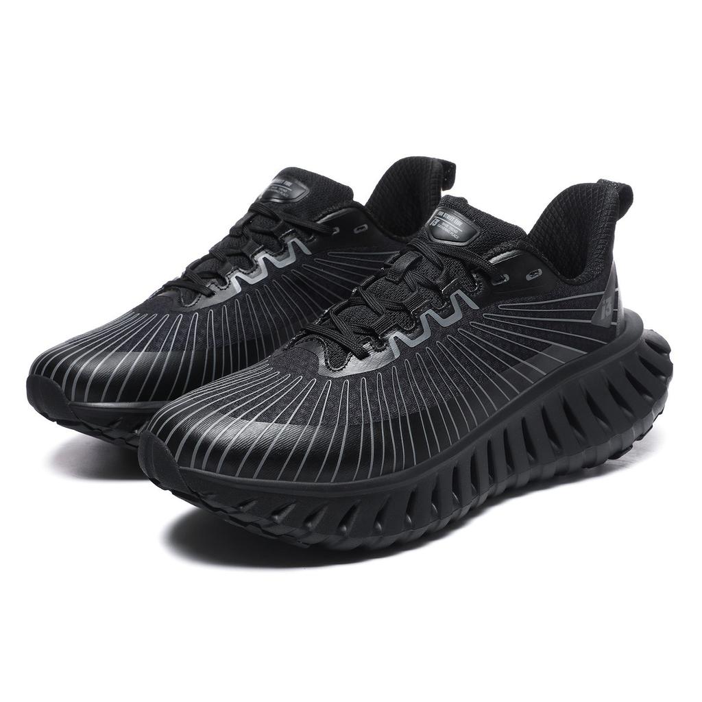 Men's Casual Sports Shoes Breathable Lightweight Running Sneakers Cushioned Thick Sole Height Increasing Wear-Resistant Trendy Athletic Walking Shoes