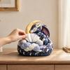 Fabric Tissue Box Cover Quilted DIY Patchwork Kit, with Pre-Cut Fabric, Quilting Kit for Adults Whimsical Woodland Animal Box, Beginners