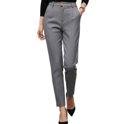 Pencil Herringbone Slim Slim Perfect for Women In Their and Perfect for Everyday Wear In Fall and Size M ROSELUCA. Women's Pants, Print, Fit, Warm,