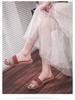 Summer Non-Slip Linen Slippers for Couples - Breathable, Odor-Free Indoor Footwear