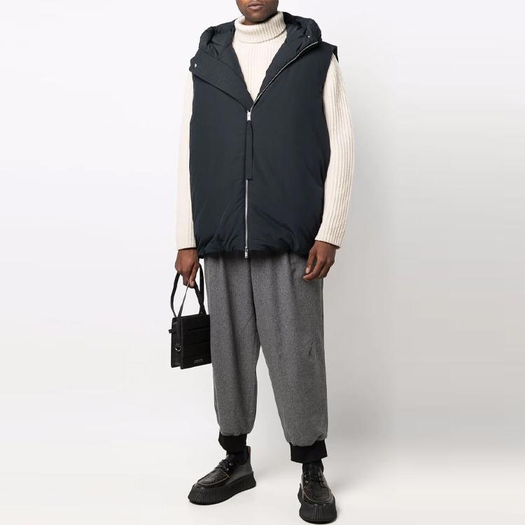 Y-3 Logo Button Waist Sports Pants Men Pants Gray HB3429