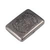 Vintage Antique Silver Dual-Use Cigarette Case for 6.5mm Medium/Regular Cigarettes - Holds 20/16 Count