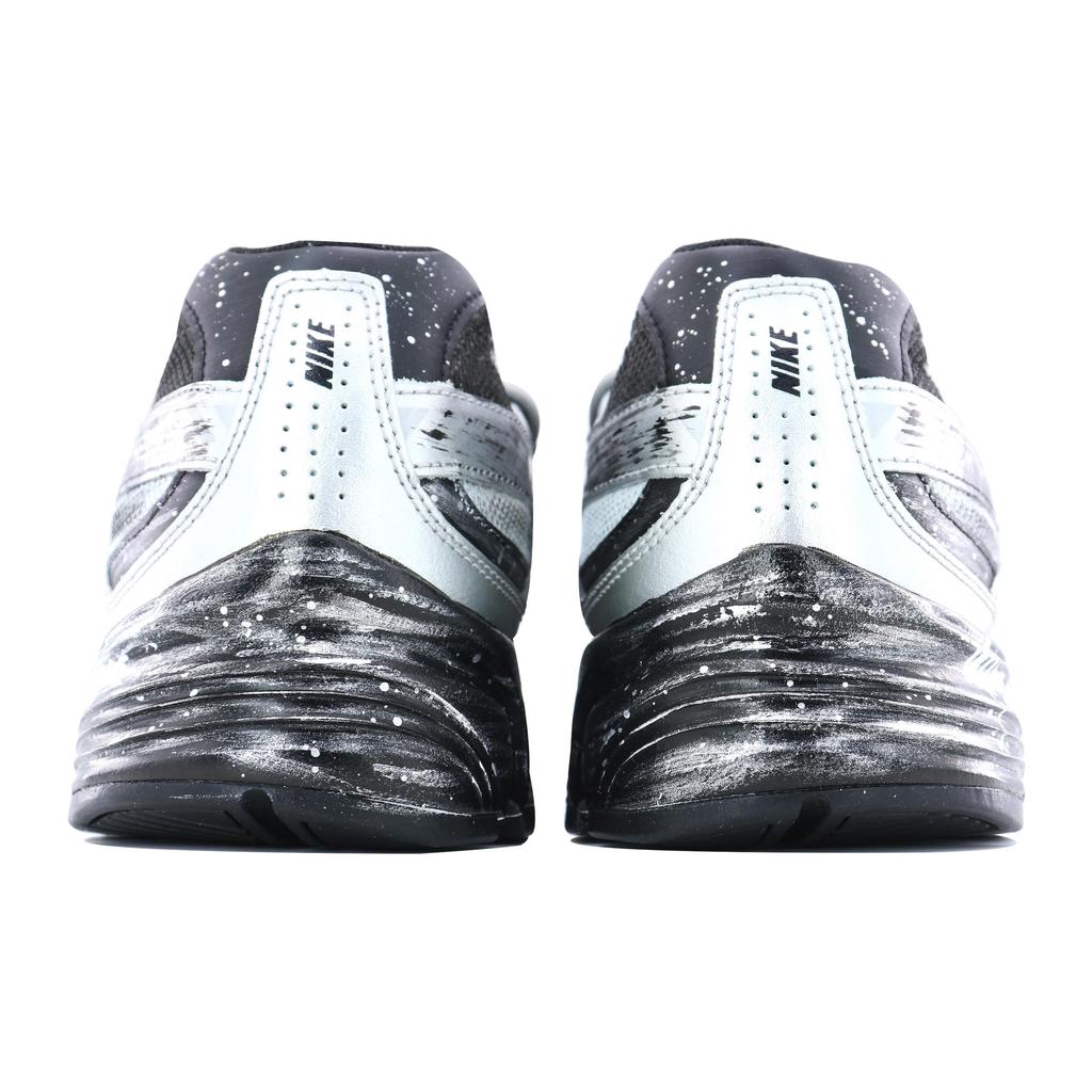 Nike Initiator Low top Casual City Commuting Running Shoes Men's Black Silver 394055-001(Team1798-)