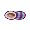 UGG CLASSIC SHORT II Rainbow Snow Boots Violet Children Aged 3 7 Years Old 1103622T-VRBW