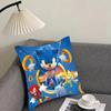 SSonic Cartoon Cushion Cover Pillowcase Ultra Soft Skin Friendly Fabric Cloud Like Comfort Concealed Zipper
