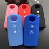 ZAD Silicone rubber car key fob cover case for Mazda 2 3 M3 M5 M6 M8   Atenza 2016 CX5 CX9 MX5 Atenza 2016 2button car-styling
