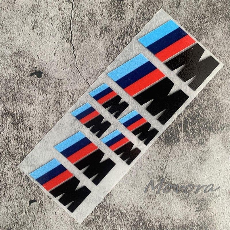 New For Bmw M 50TH Power Performance E28 E30 E34 E36 E46 E60 E90 F84 Reflective Motorcycle Sticker Decals Tank Logo Stickers YF4