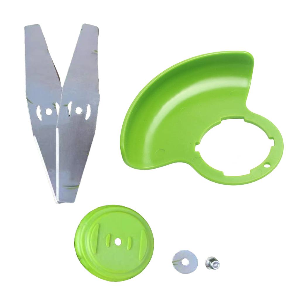 Metal Grass Trimmer Head Blade Plastic Cover Grass Protection Baffle Plastic Cover Trimmer Blades Garden Power Tools Attachment