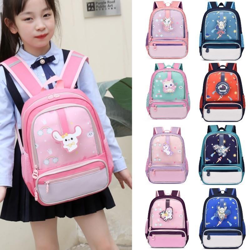 Cute And Playful Cartoon Childrens Backpack For School Lightweight And Durable