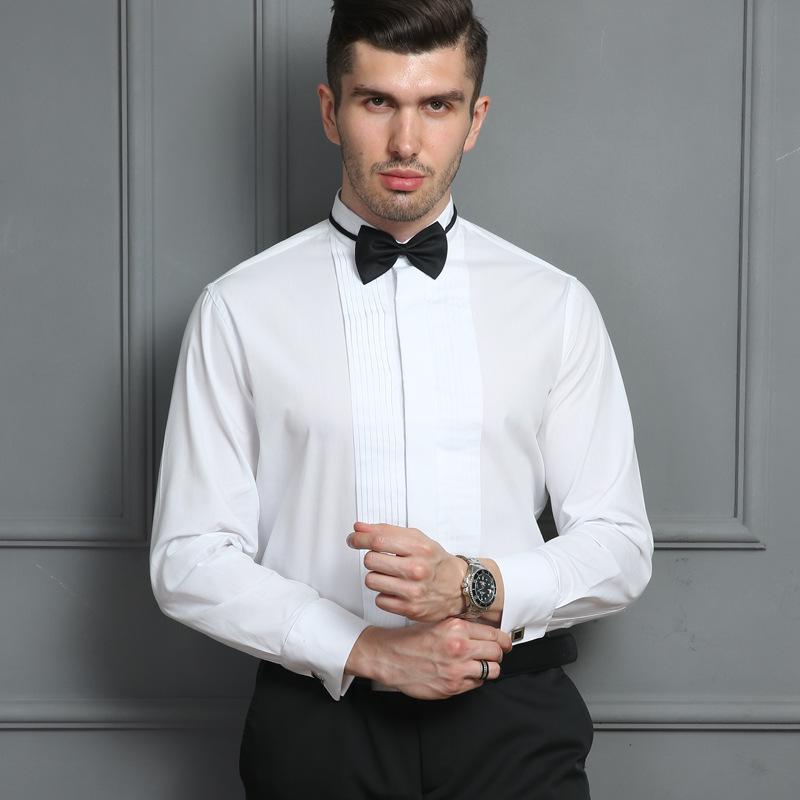 2022 Premium Men's Long-Sleeve Iron-Free Pure Cotton Shirt - Light Luxury Business Wear