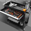 Multifunctional Mobile Cabinet Trolley Tool Box Trolley Tool Cart Storage Toolbox Tank Drawer Auto Repair Cart