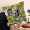 Cute The Little Mole Art Cushion Cover Decorative Pillow Sofa Home Decor Case Pillow Cases
