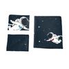 Three-Piece Space Astronaut Pattern Printed Duvet Set Suitable For Children'S Bedroom Decoration