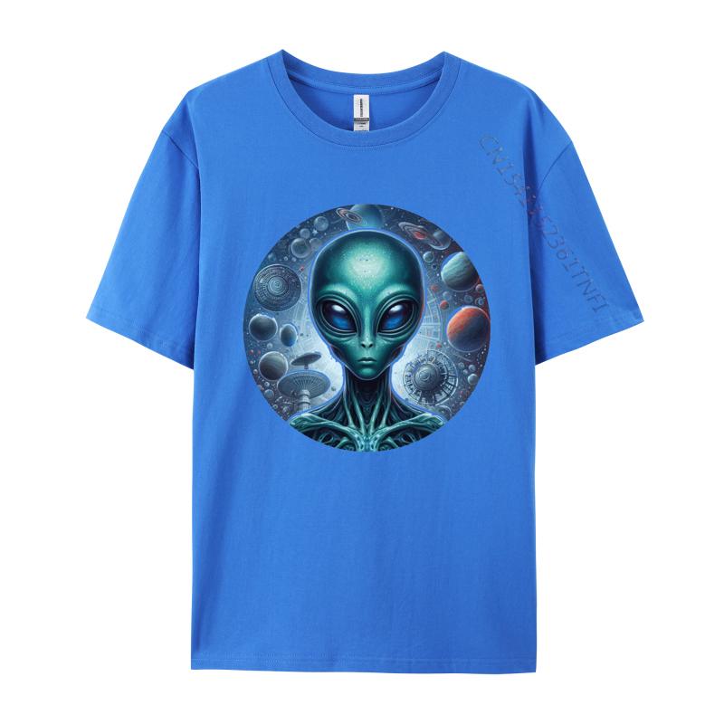 Alien In Space Tshirts Vintage Shirts For Unisex Cotton Tops T Shirt Retro SciFi Horror Unisex Classic Tshirt