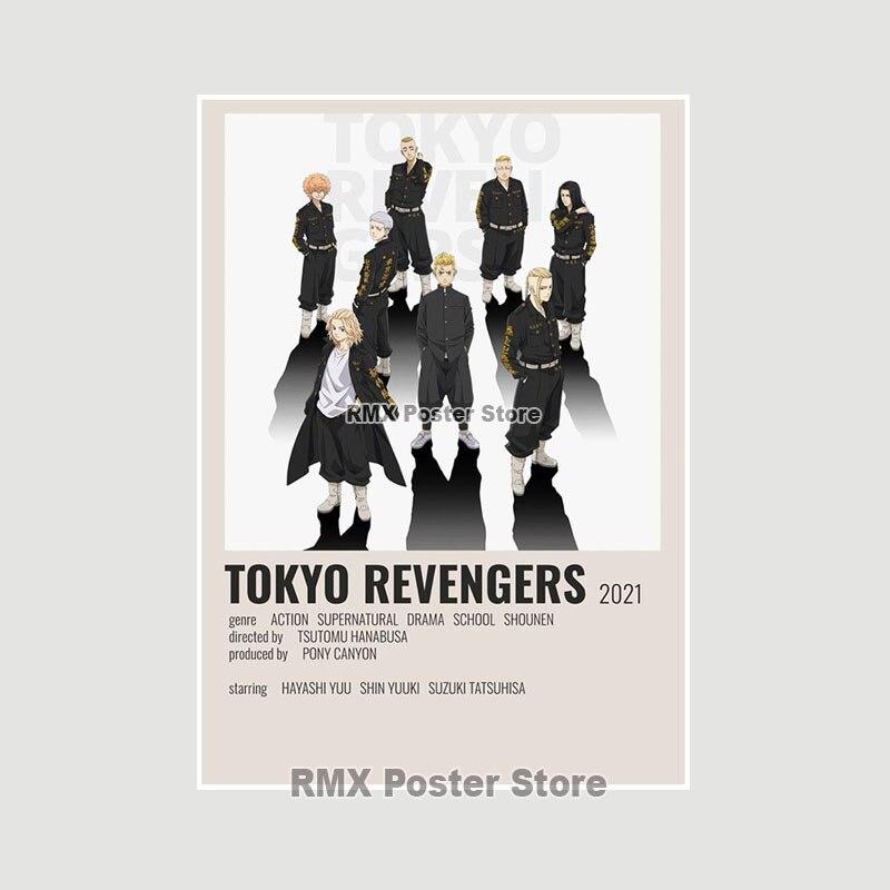 

Белая бумага с покрытием, аниме-плакаты, Токио Мстители, пожарные обложки, принты, домашний декор, манга, наклейки на стену, украшение для бара, живопись 30x21cm