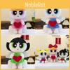 Powerpuff Blossom Girls Bubbles Cute Plush Doll Playroom And Decor Bedroom