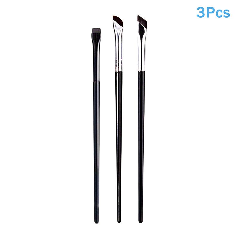 

3/5/7Pcs Precision Detail Makeup Brushes Tilted Eyeliner And Eyebrow Brush Sets With Ultra-thin Eyebrow And Lower Eyelid Brush