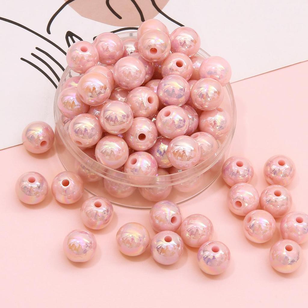 Colorful Loose Beads for DIY Bracelets, Phone Charms, Key Chains, and Jewelry Accessories