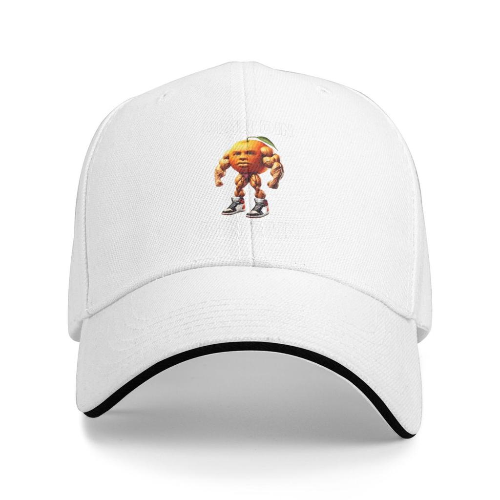 Baseball Caps Udin Din Din Dun Orange Graphic Men Women Casual Summer Hats