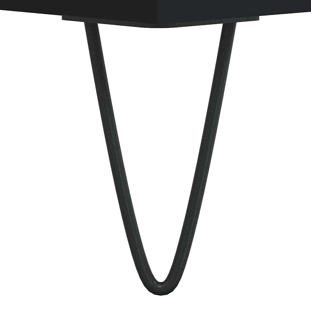 Vidaxl Cabinet, Black, 57X35X70 Cm, Wood-Based Material
