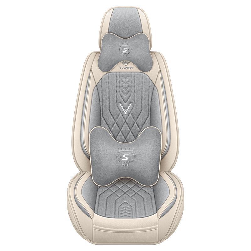 Neuer Stil Four Seasons Universal-Autositzkissenbezug aus Leinen