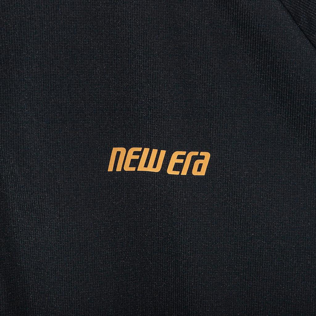 New Era Ss22 Half-Zip Hooded Jacket Men Jackets Black 13086460