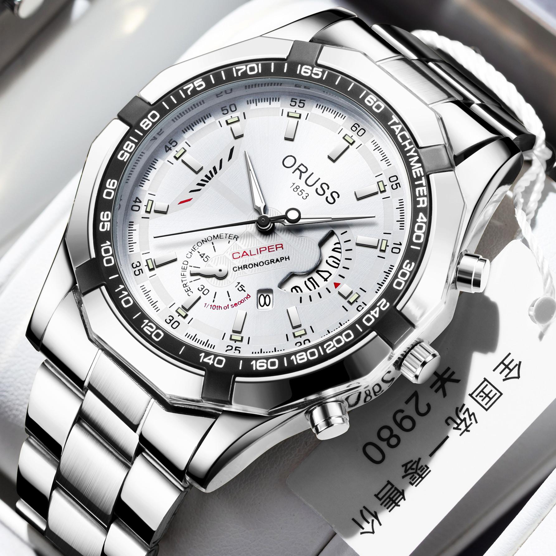 Casaro Watch Business Fashion Calendar Quartz Watch Luminous Men S Watch Large Dial