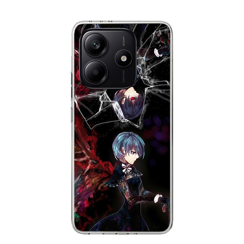 G-Ghoul Tokyo Touka Kirishima Phone Case For Xiaomi Redmi Note 15 14 13 12S 12 Pro Plus 11S 11E 11 11T 10S 10 Art Soft Pattern C